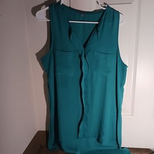 CHARLOTTE RUSSE turquoise blouse